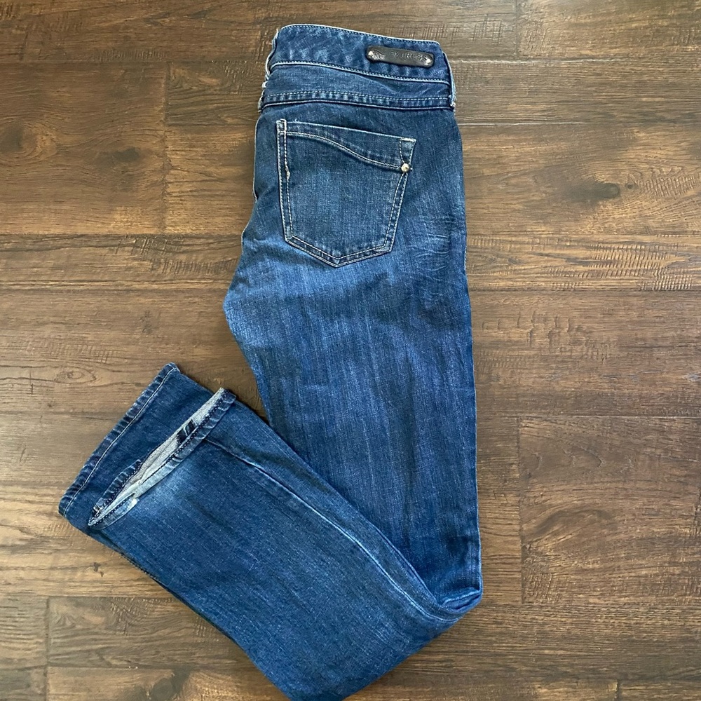 Express low rise jeans